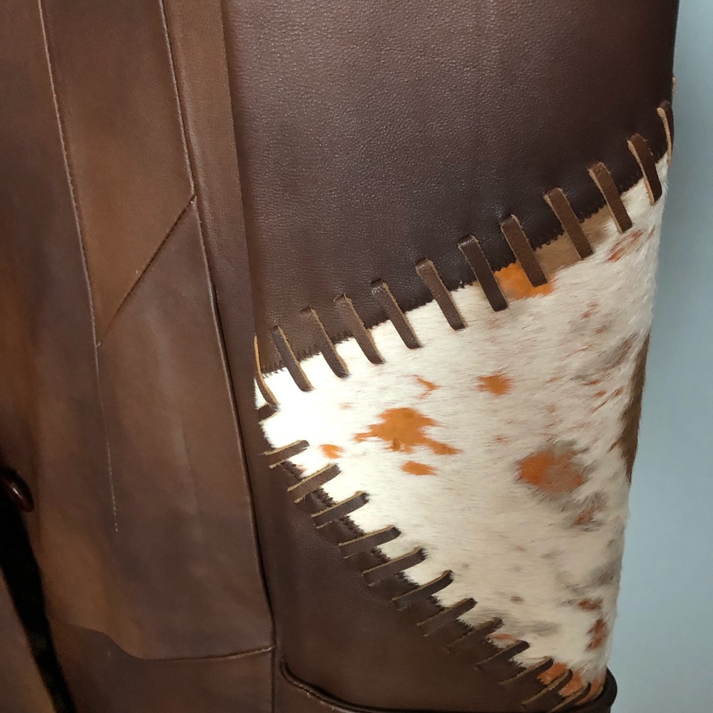 Leather coat - Picture 4 of 8
